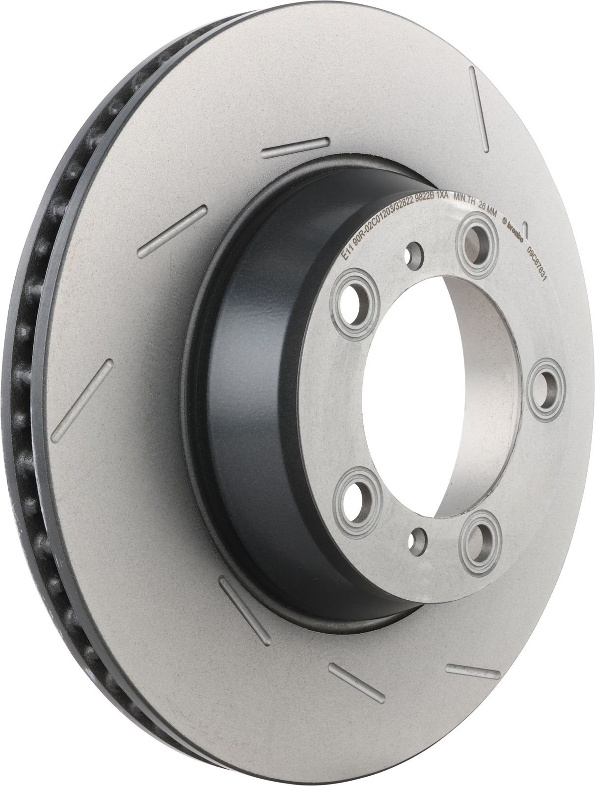 PRIME UV Coated Rear Right Disc Brake Rotor - 09.C878.31_01