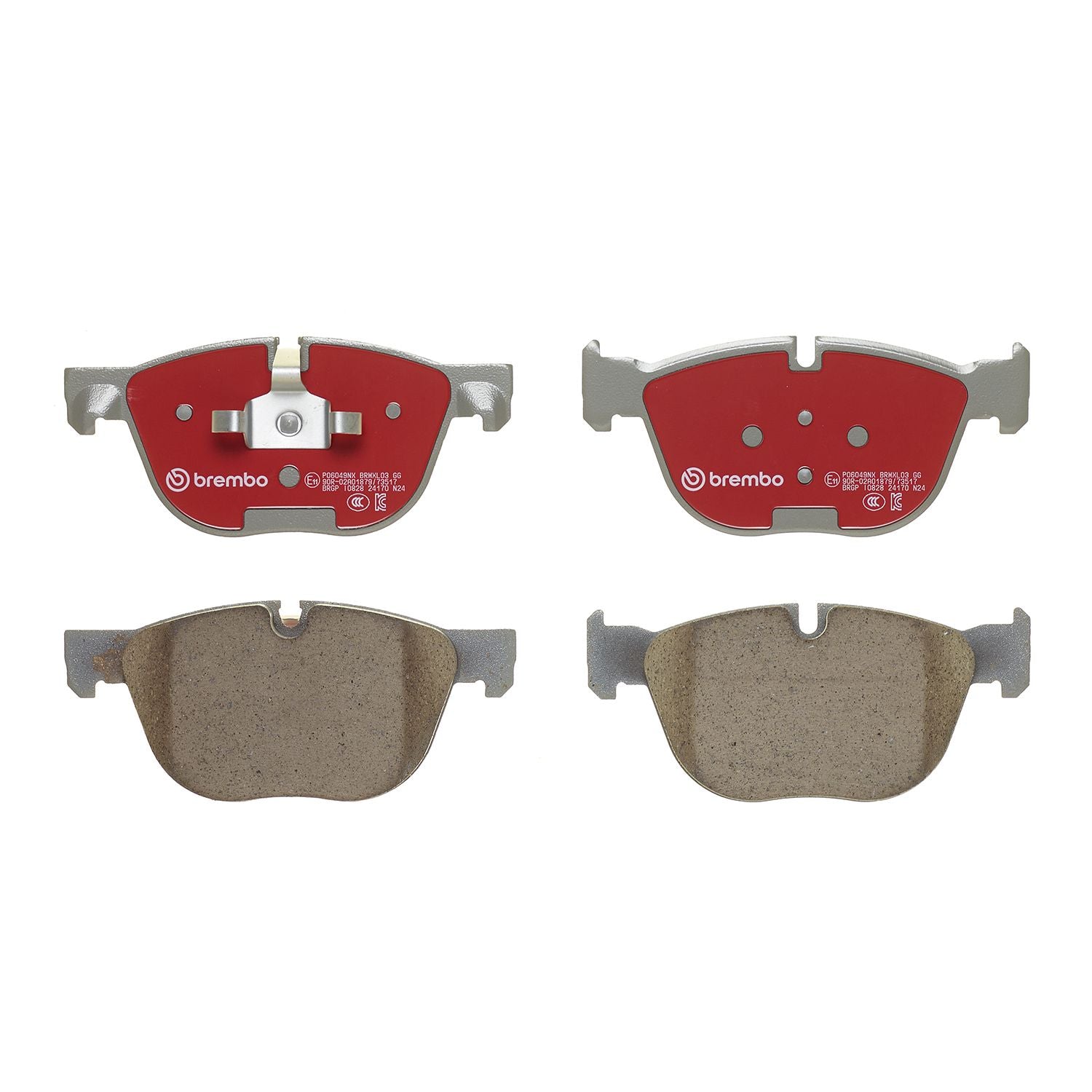 XTRA Ceramic Front Disc Brake Pad Set - P06049NX_03