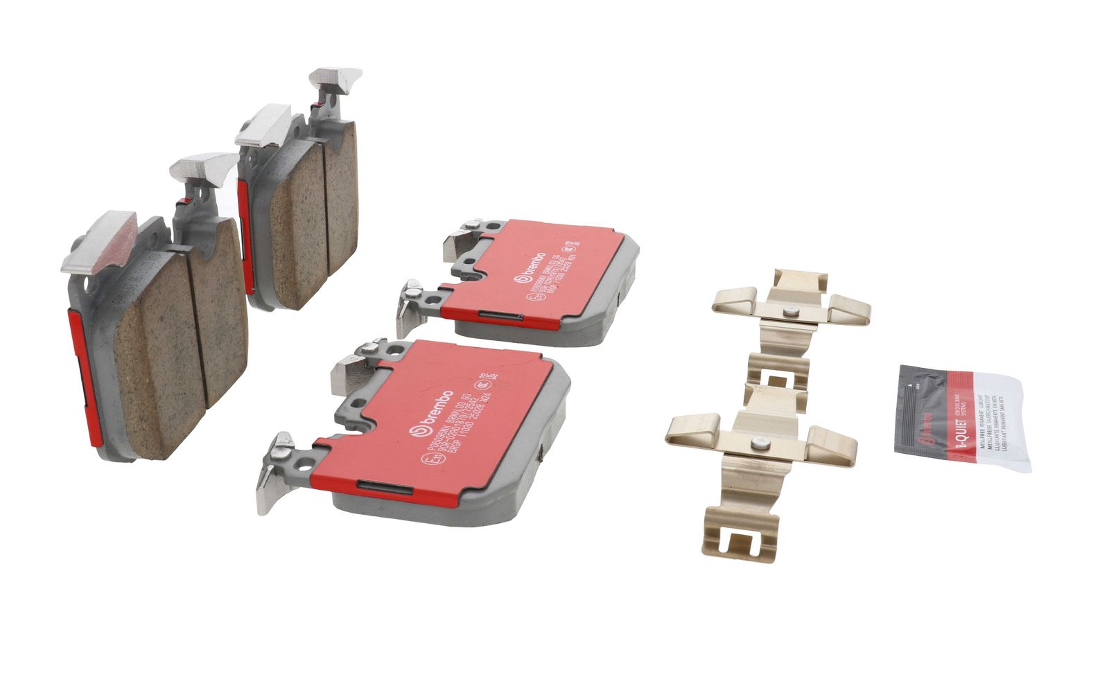 XTRA Ceramic Front Disc Brake Pad Set - P06096NX_21