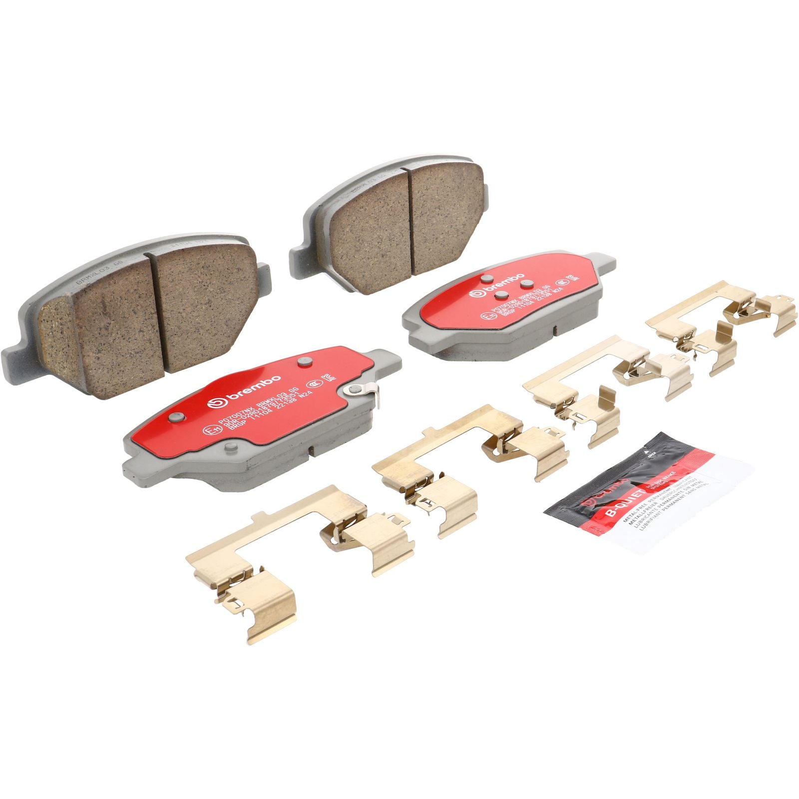 XTRA Ceramic Front Disc Brake Pad Set - P07007NX_01