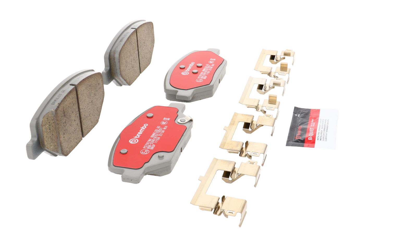 XTRA Ceramic Front Disc Brake Pad Set - P07007NX_21