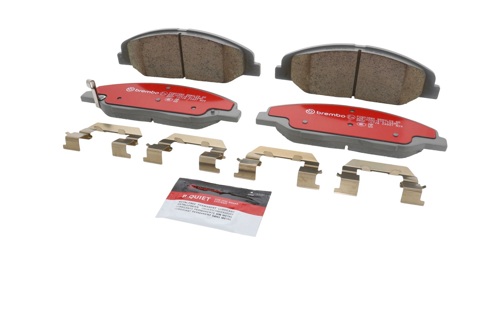 XTRA Ceramic Front Disc Brake Pad Set - P09016NX_03