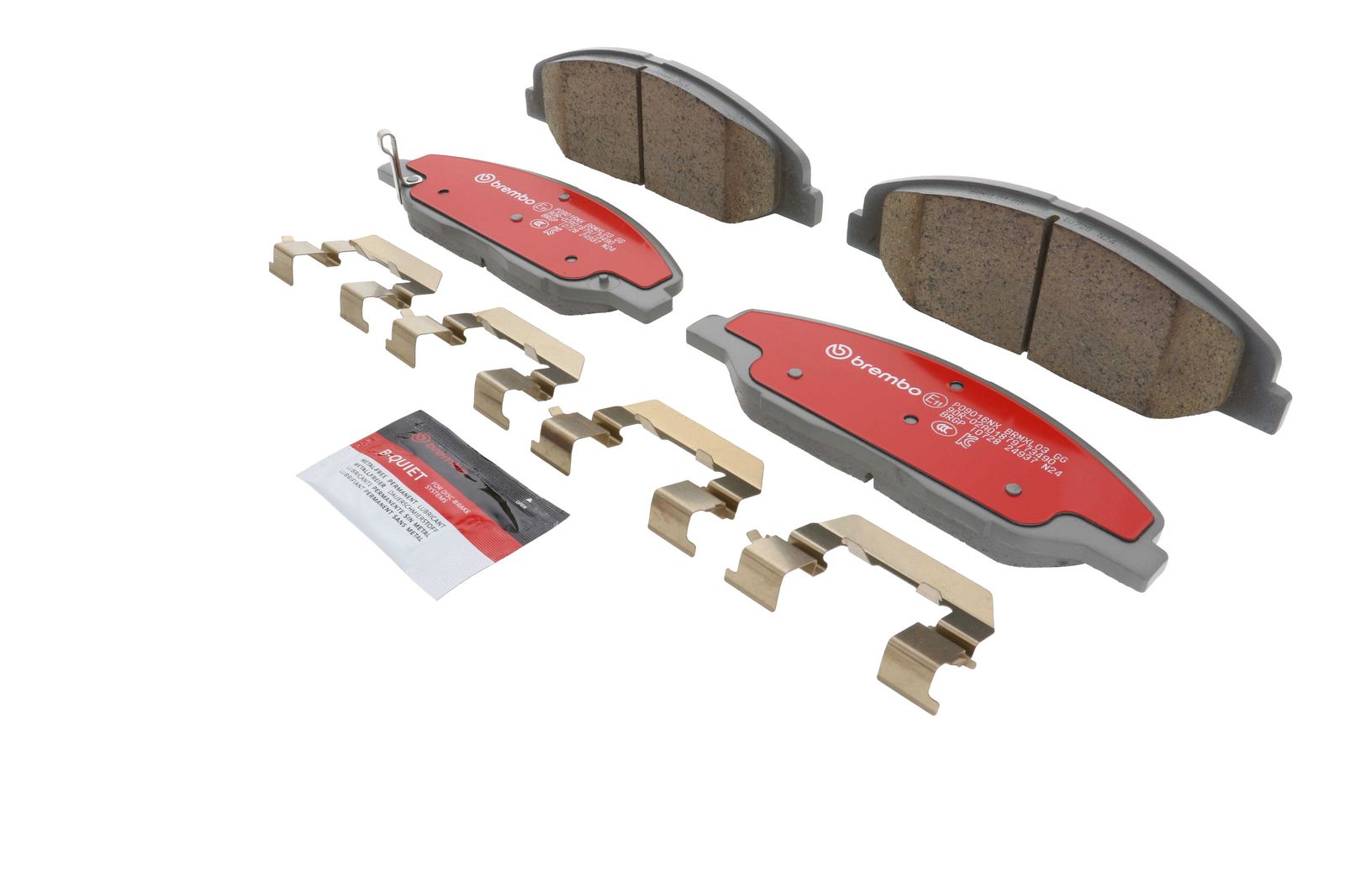 XTRA Ceramic Front Disc Brake Pad Set - P09016NX_05