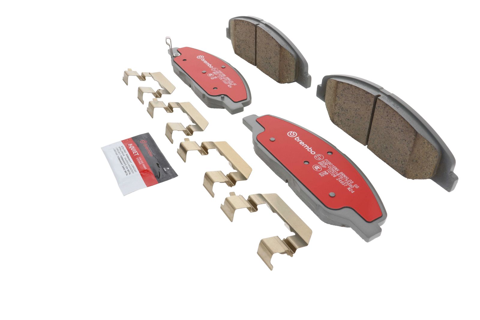 XTRA Ceramic Front Disc Brake Pad Set - P09016NX_06