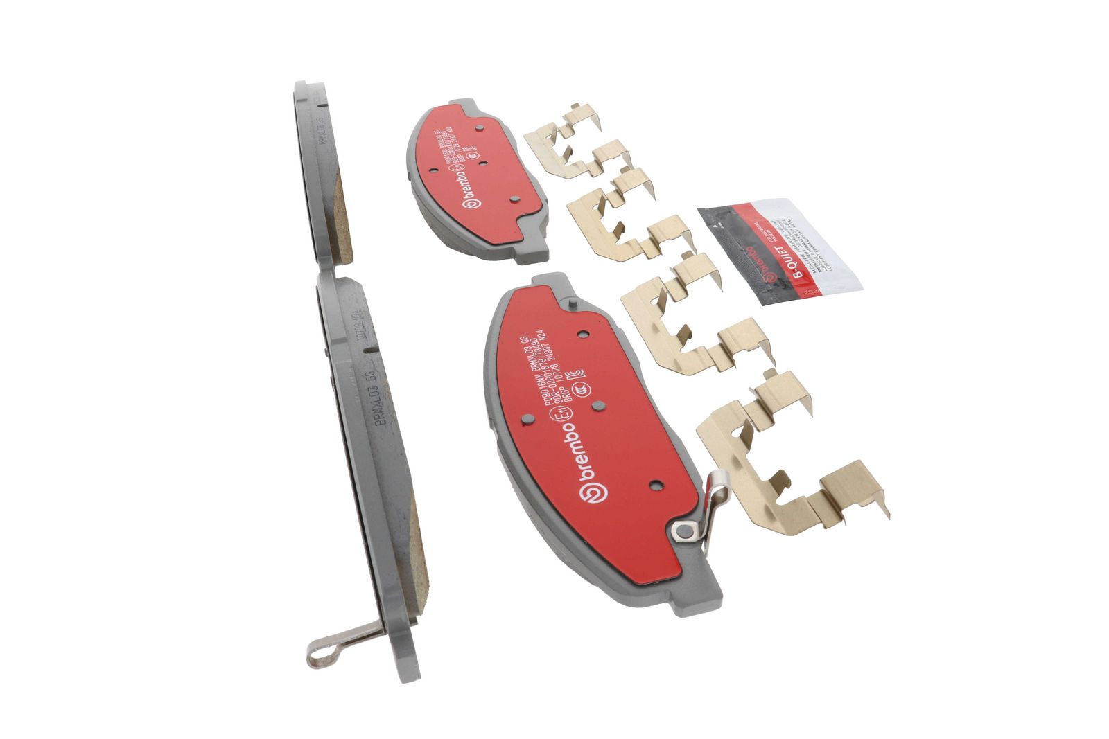 XTRA Ceramic Front Disc Brake Pad Set - P09016NX_19