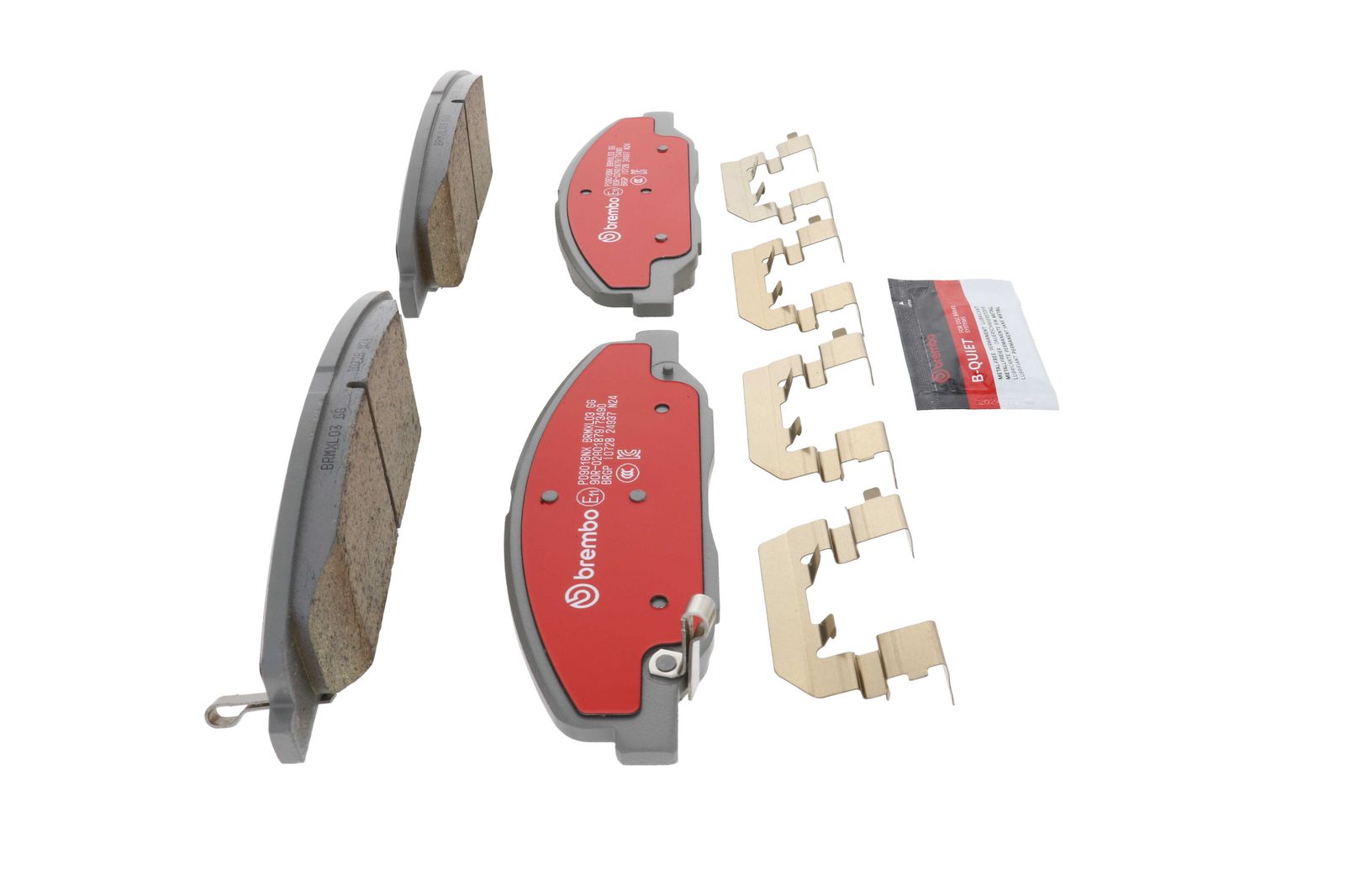 XTRA Ceramic Front Disc Brake Pad Set - P09016NX_20