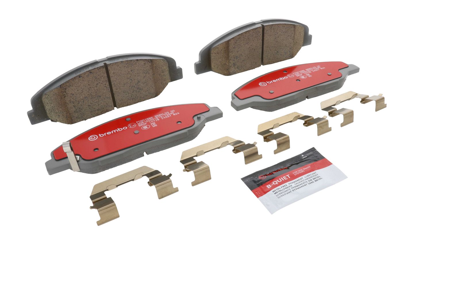 XTRA Ceramic Front Disc Brake Pad Set - P09016NX_24