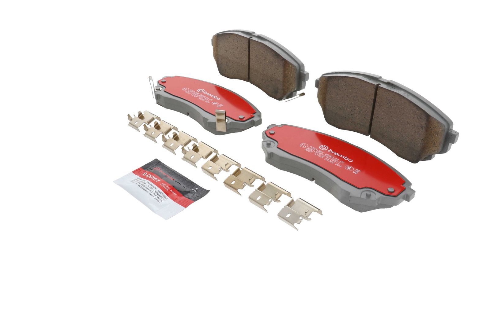 XTRA Ceramic Front Disc Brake Pad Set - P09018NX_05