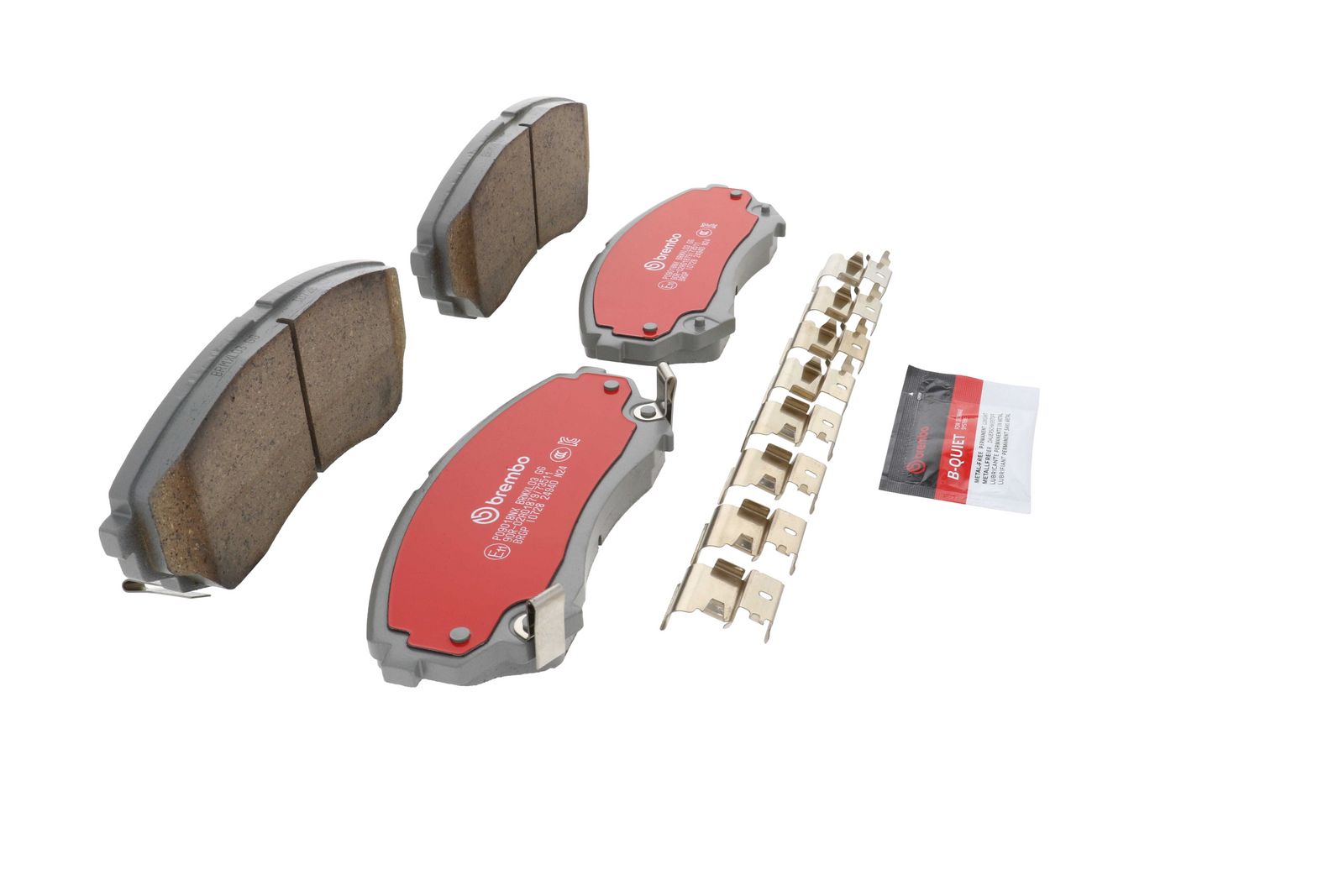 XTRA Ceramic Front Disc Brake Pad Set - P09018NX_21