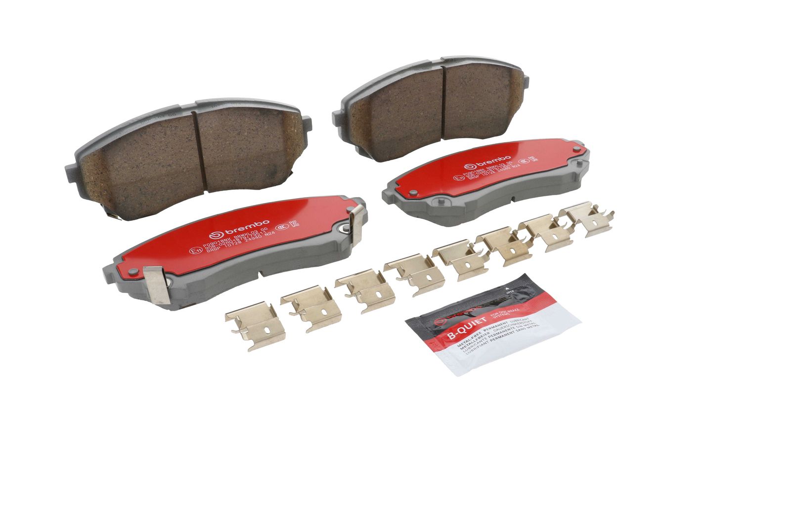 XTRA Ceramic Front Disc Brake Pad Set - P09018NX_24