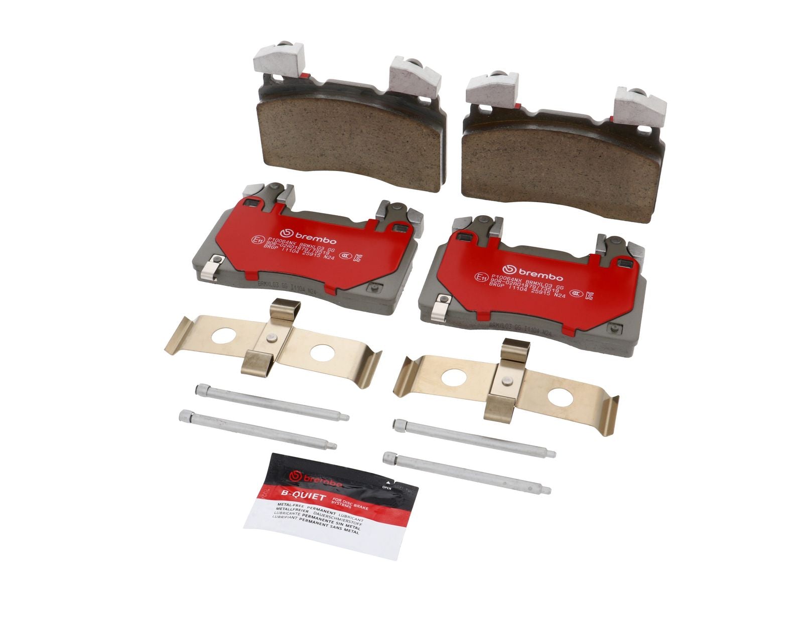 XTRA Ceramic Front Disc Brake Pad Set - P10064NX_03