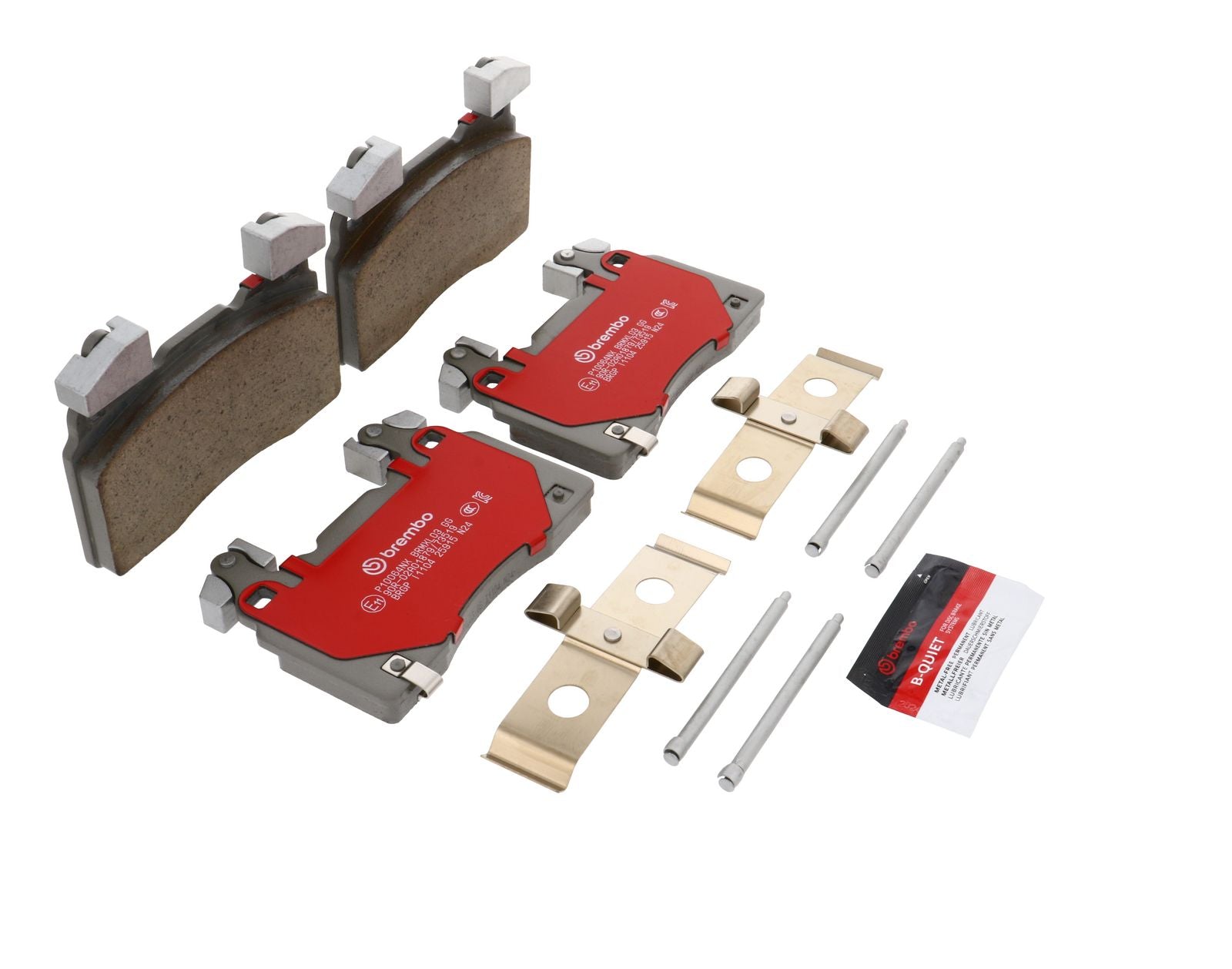 XTRA Ceramic Front Disc Brake Pad Set - P10064NX_22