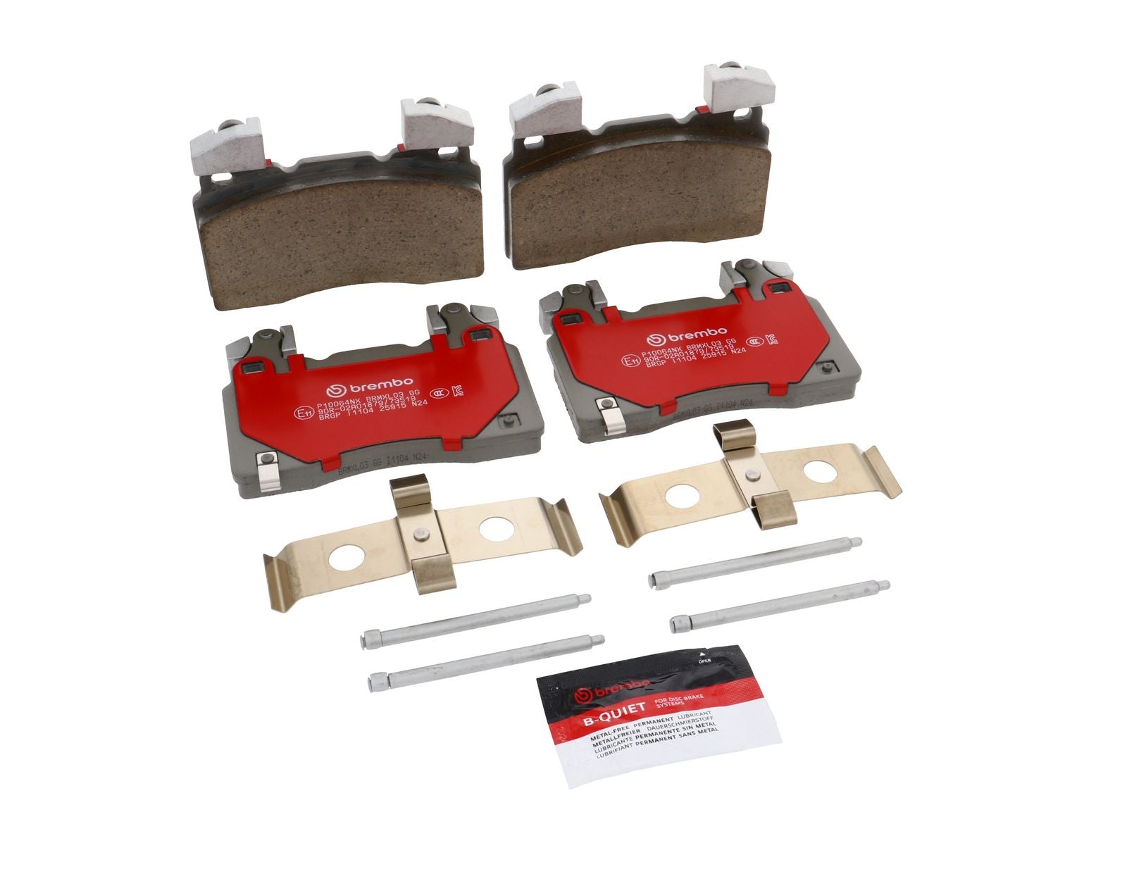 XTRA Ceramic Front Disc Brake Pad Set - P10064NX_25