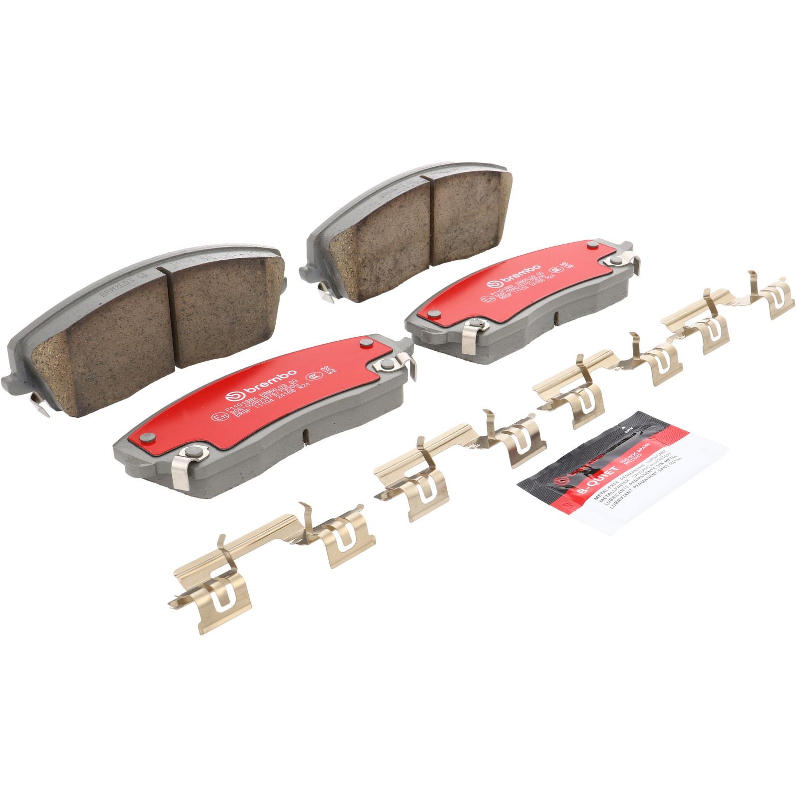 XTRA Ceramic Front Disc Brake Pad Set - P11019NX_01