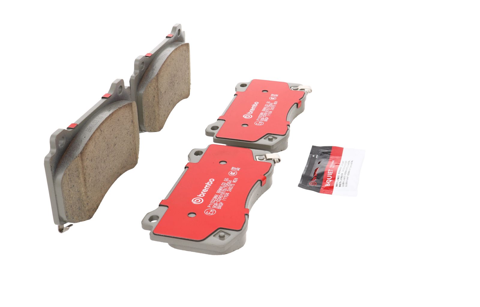XTRA Ceramic Front Disc Brake Pad Set - P11023NX_21