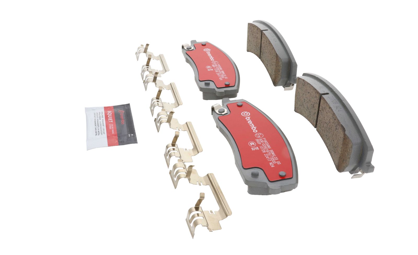 XTRA Ceramic Front Disc Brake Pad Set - P18034NX_07