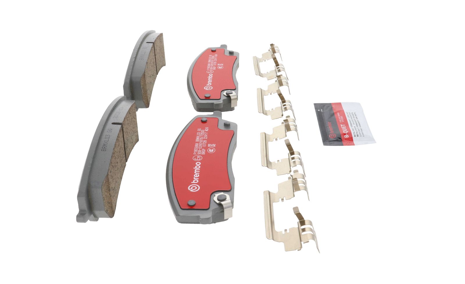 XTRA Ceramic Front Disc Brake Pad Set - P18034NX_20