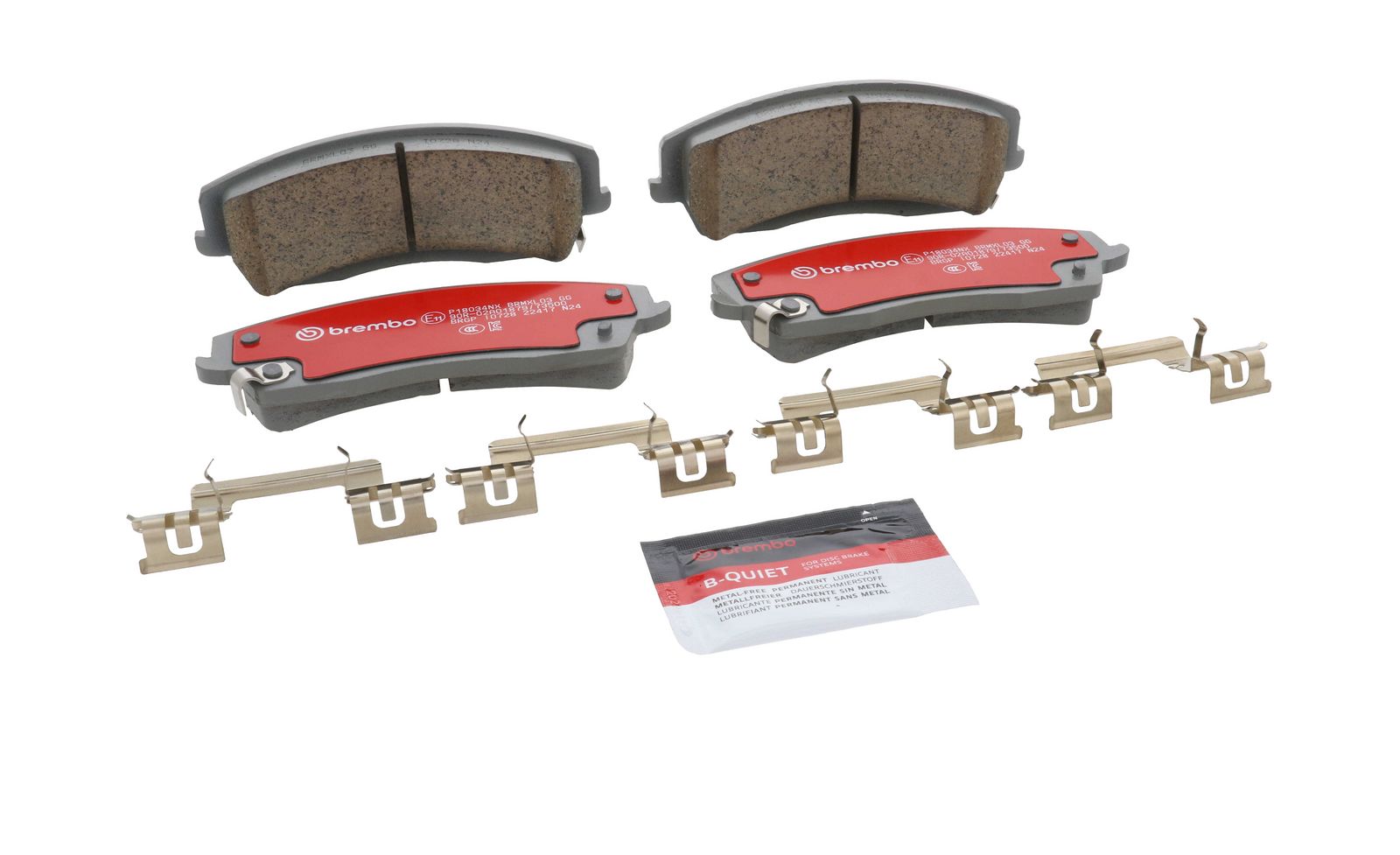 XTRA Ceramic Front Disc Brake Pad Set - P18034NX_25
