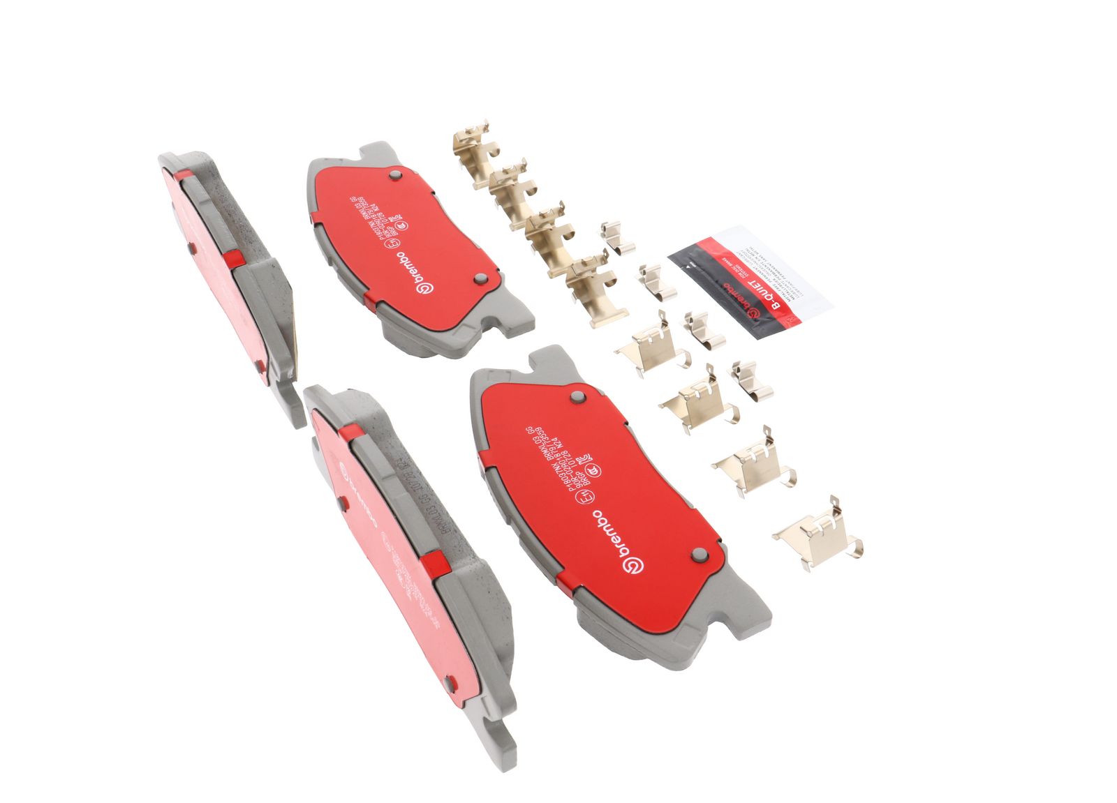 XTRA Ceramic Front Disc Brake Pad Set - P18037NX_18