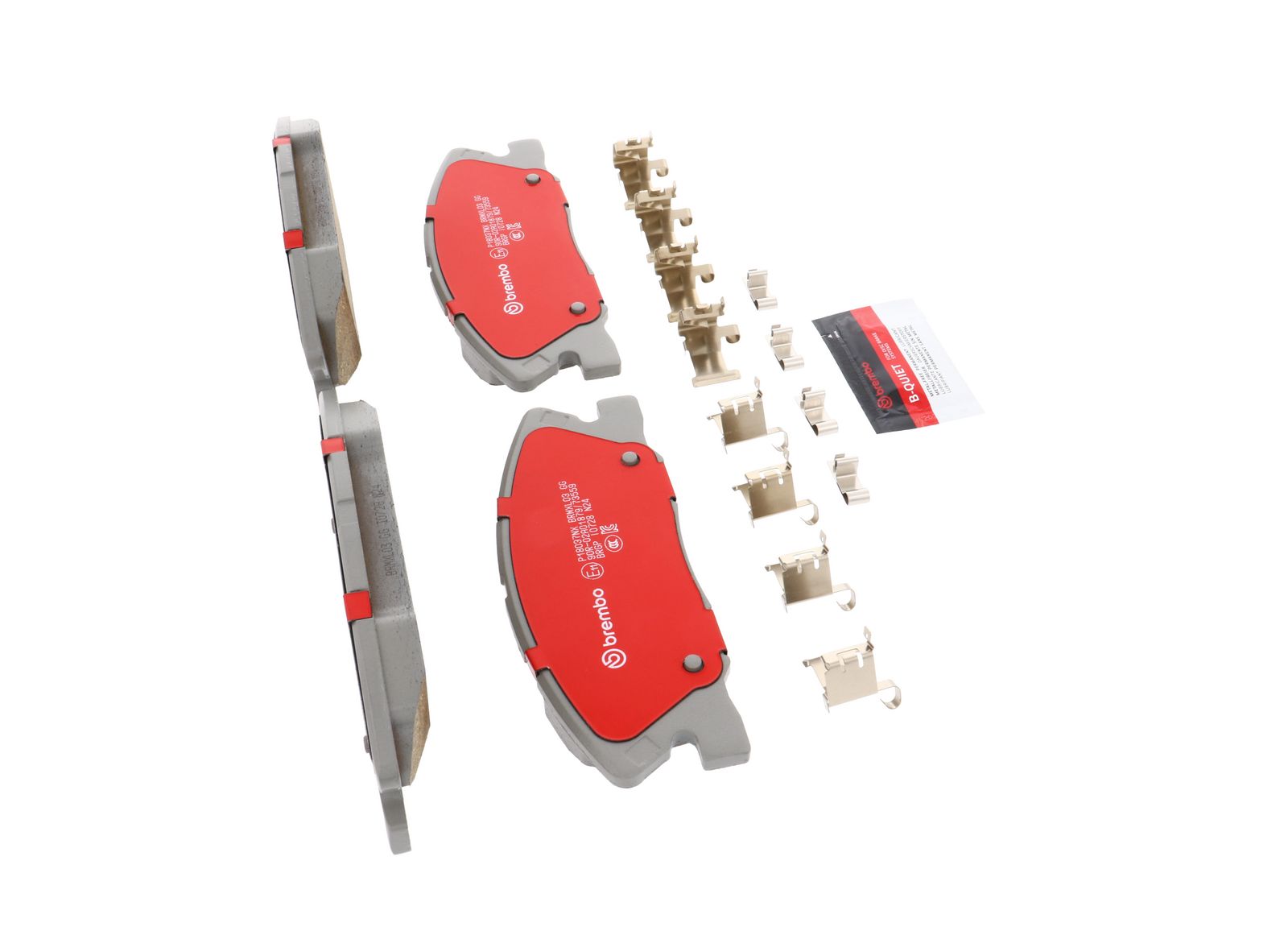XTRA Ceramic Front Disc Brake Pad Set - P18037NX_19