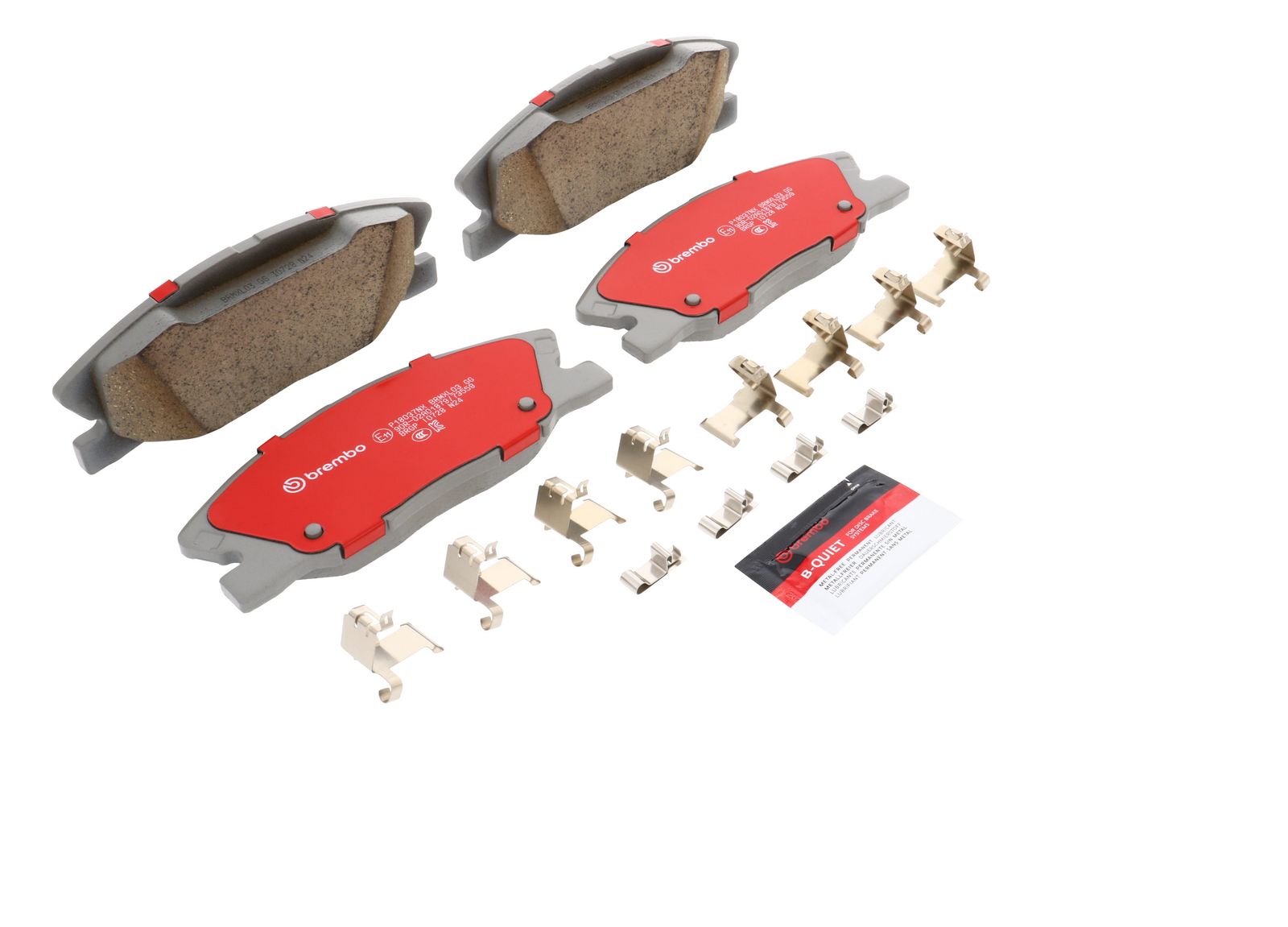 XTRA Ceramic Front Disc Brake Pad Set - P18037NX_23
