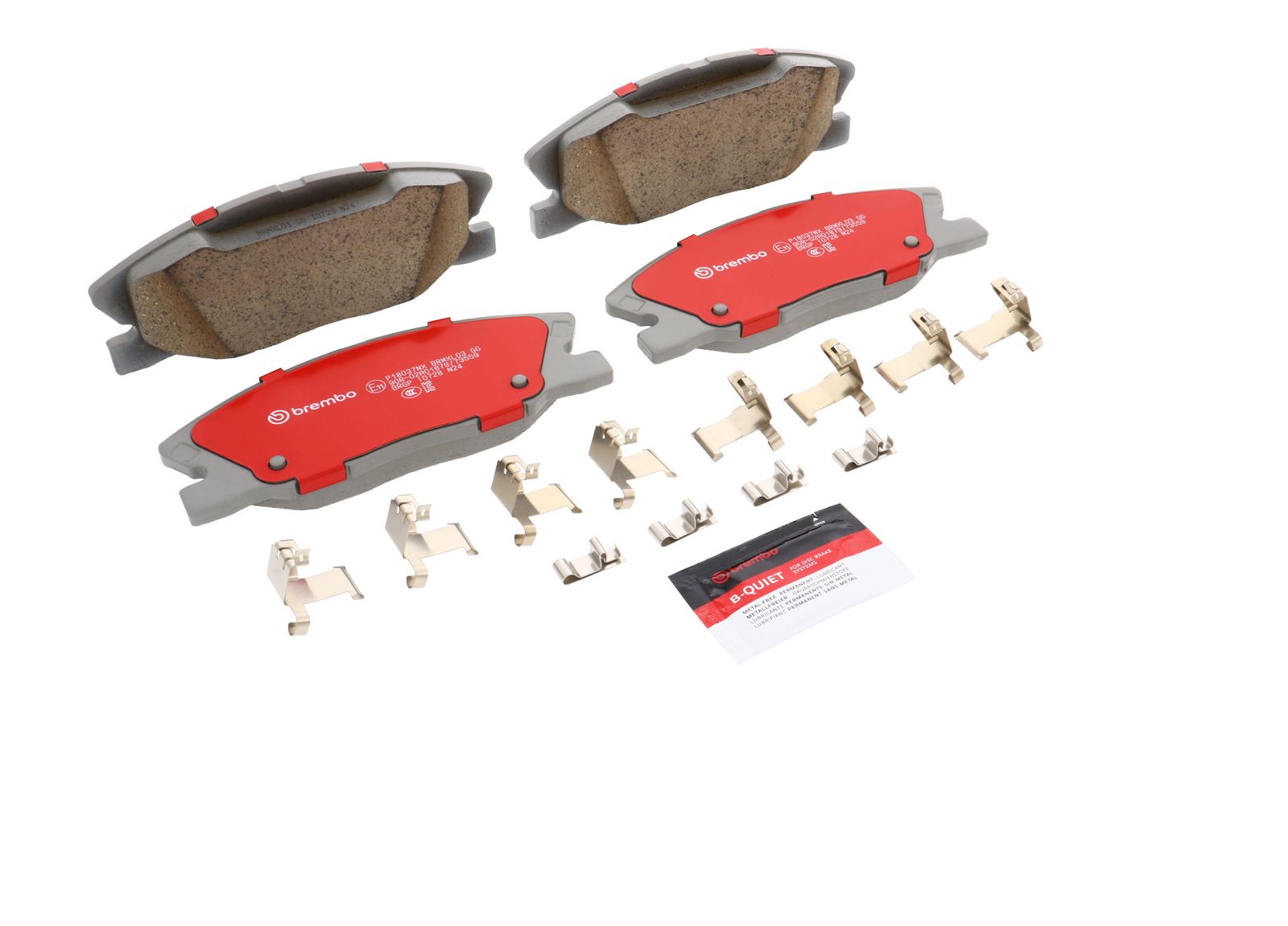XTRA Ceramic Front Disc Brake Pad Set - P18037NX_24