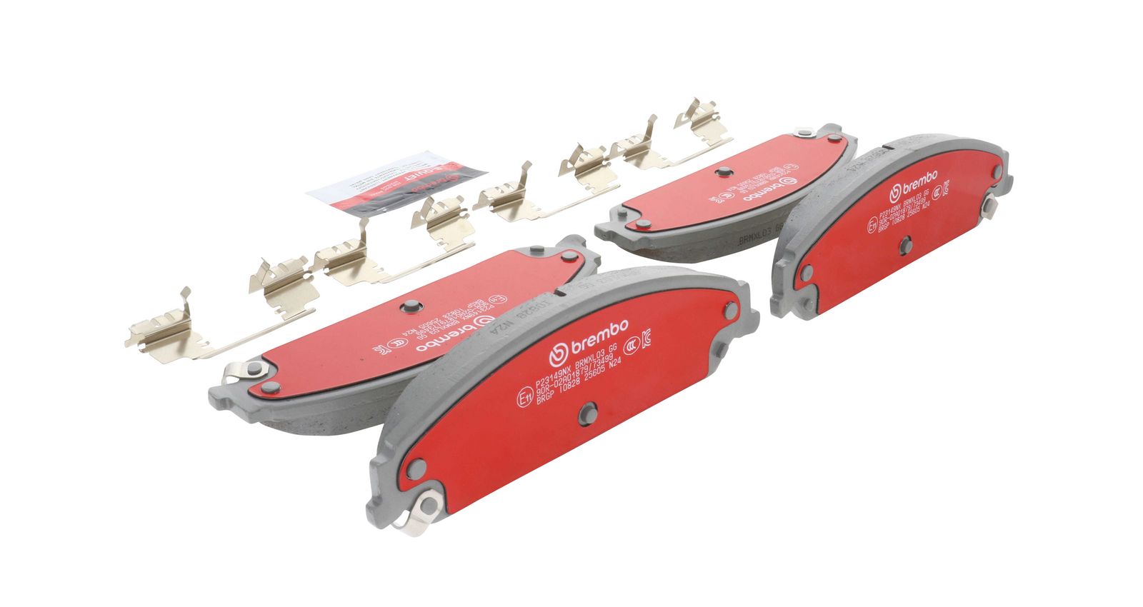 XTRA Ceramic Front Disc Brake Pad Set - P23149NX_11