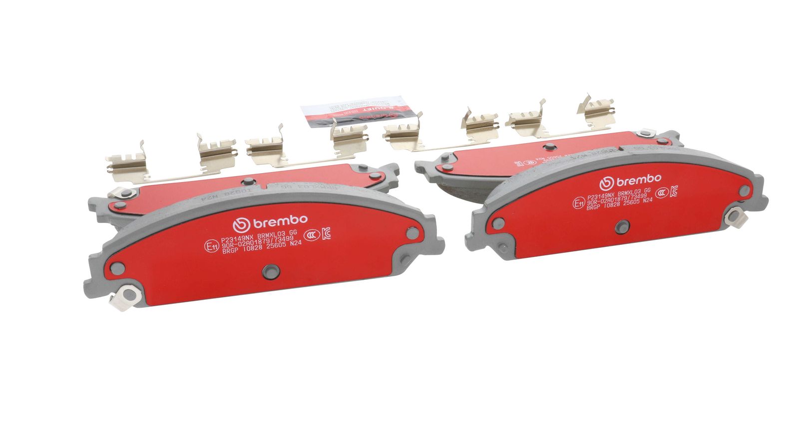 XTRA Ceramic Front Disc Brake Pad Set - P23149NX_13