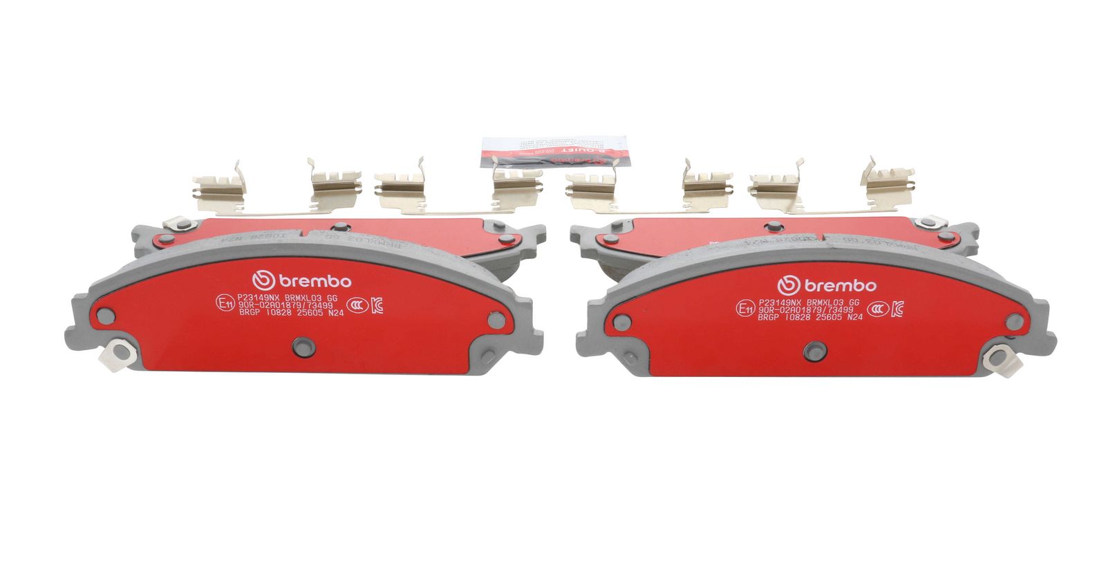 XTRA Ceramic Front Disc Brake Pad Set - P23149NX_14