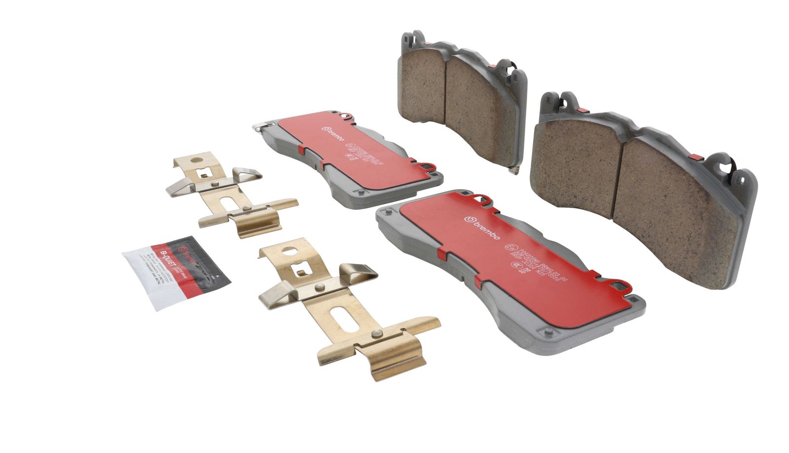 XTRA Ceramic Front Disc Brake Pad Set - P24229NX_06