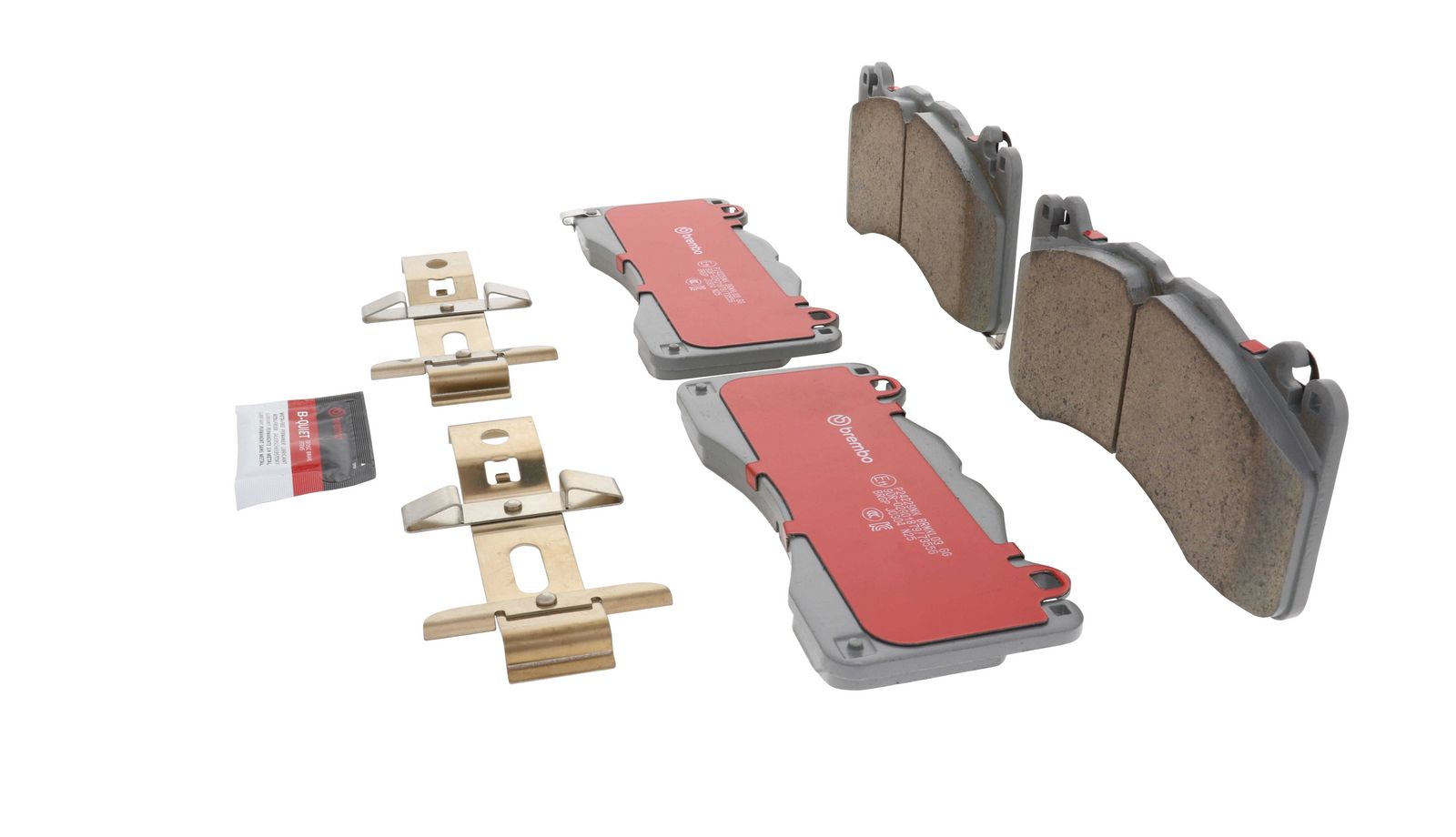 XTRA Ceramic Front Disc Brake Pad Set - P24229NX_07