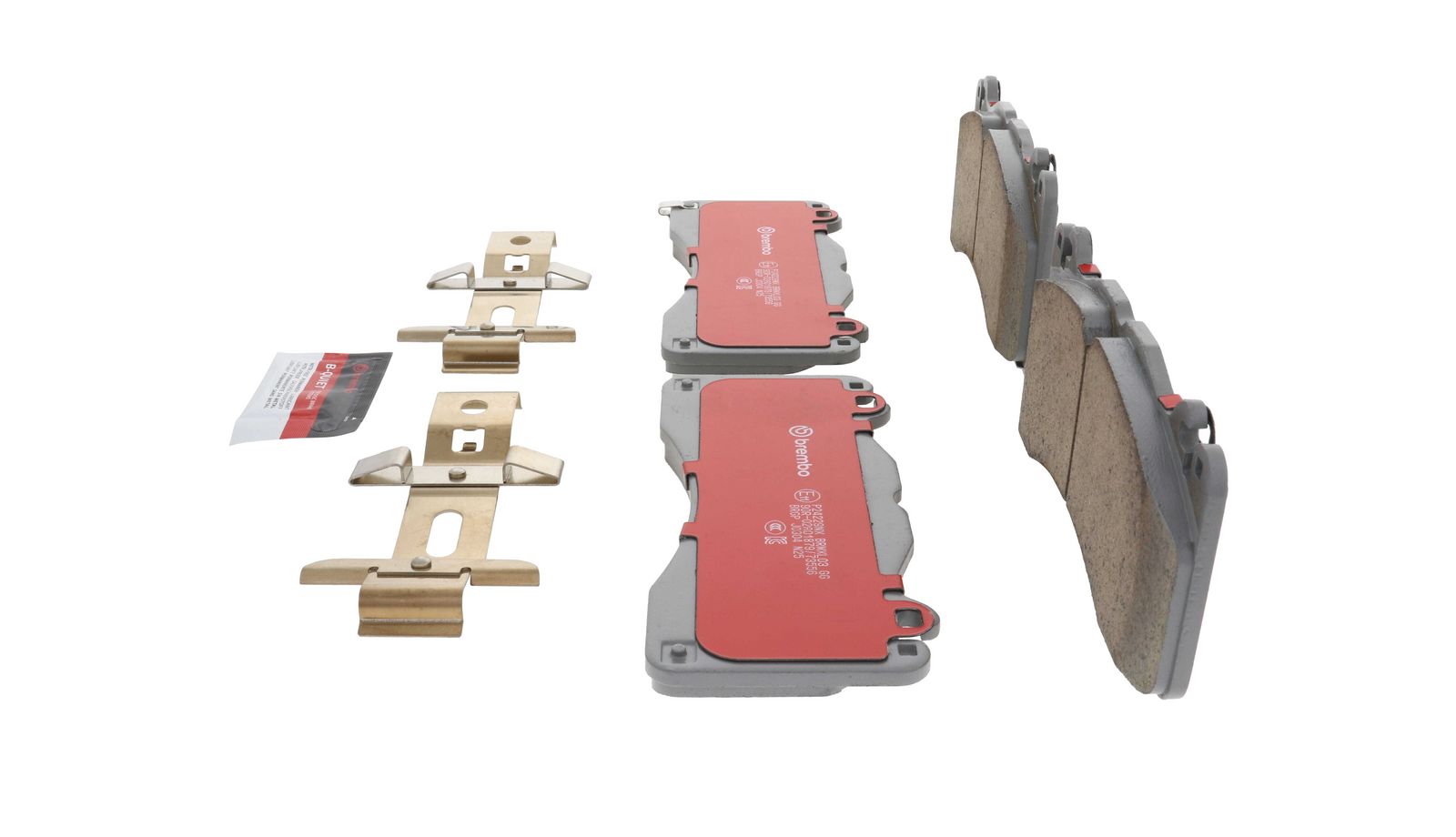XTRA Ceramic Front Disc Brake Pad Set - P24229NX_08