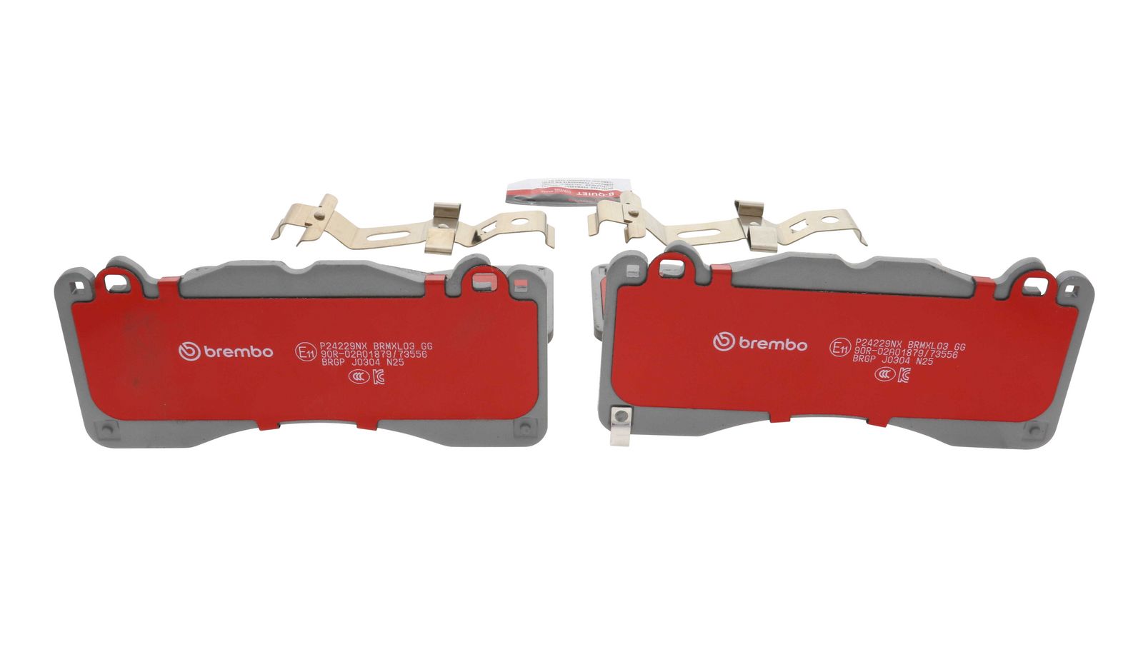 XTRA Ceramic Front Disc Brake Pad Set - P24229NX_14