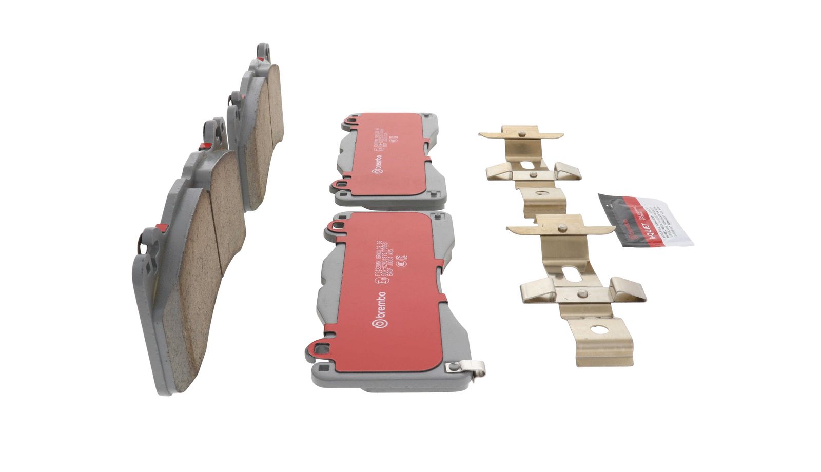 XTRA Ceramic Front Disc Brake Pad Set - P24229NX_20