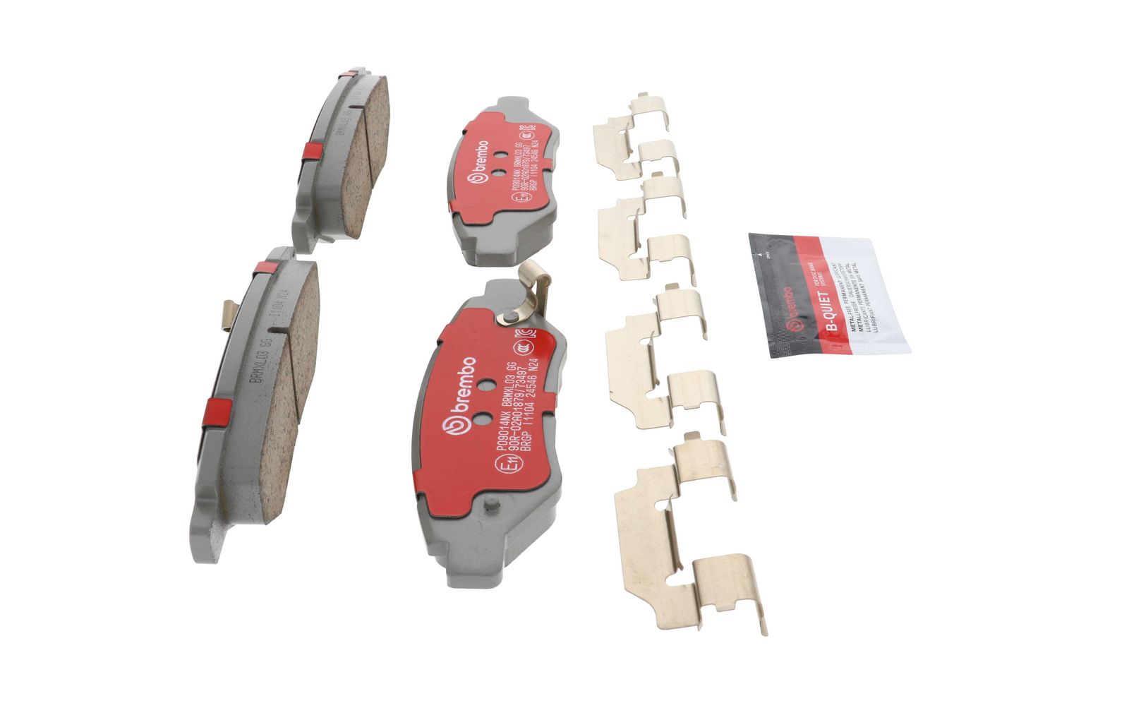 XTRA Ceramic Rear Disc Brake Pad Set - P09014NX_20