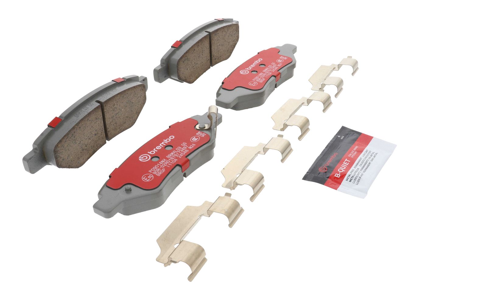 XTRA Ceramic Rear Disc Brake Pad Set - P09014NX_22