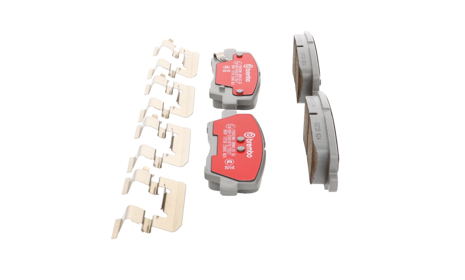 XTRA Ceramic Rear Disc Brake Pad Set - P09023NX_08