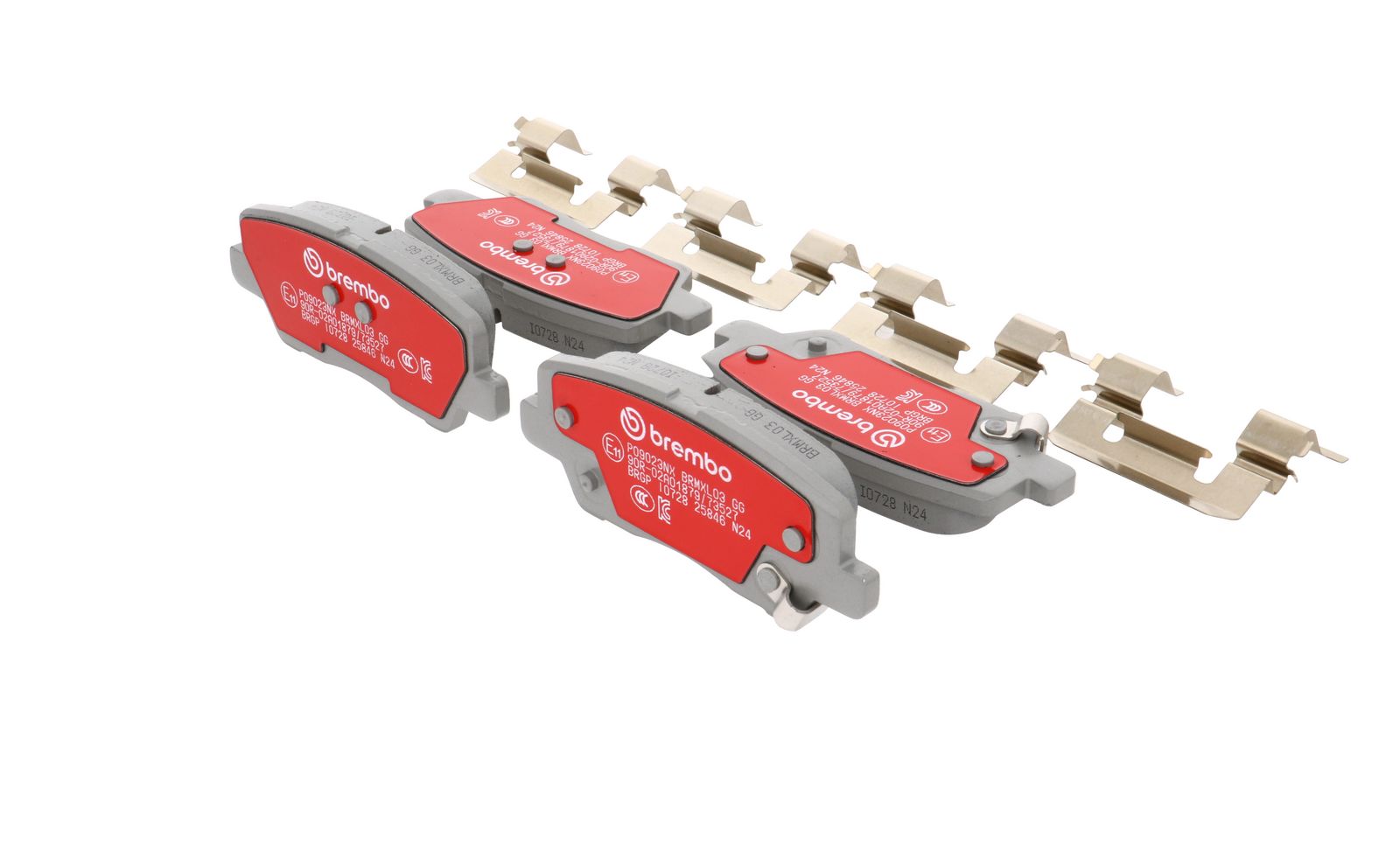 XTRA Ceramic Rear Disc Brake Pad Set - P09023NX_17