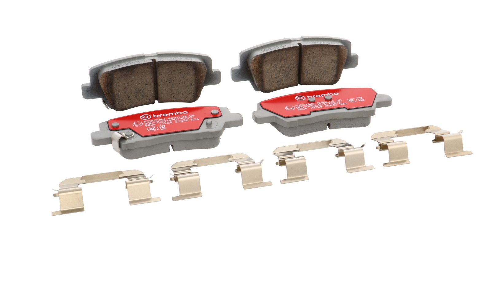 XTRA Ceramic Rear Disc Brake Pad Set - P09023NX_25