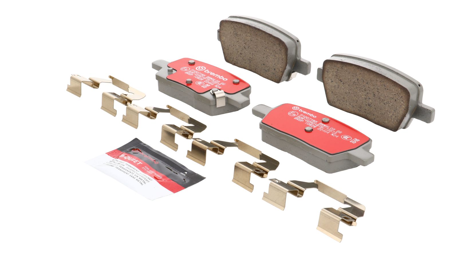 XTRA Ceramic Rear Disc Brake Pad Set - P10071NX_05