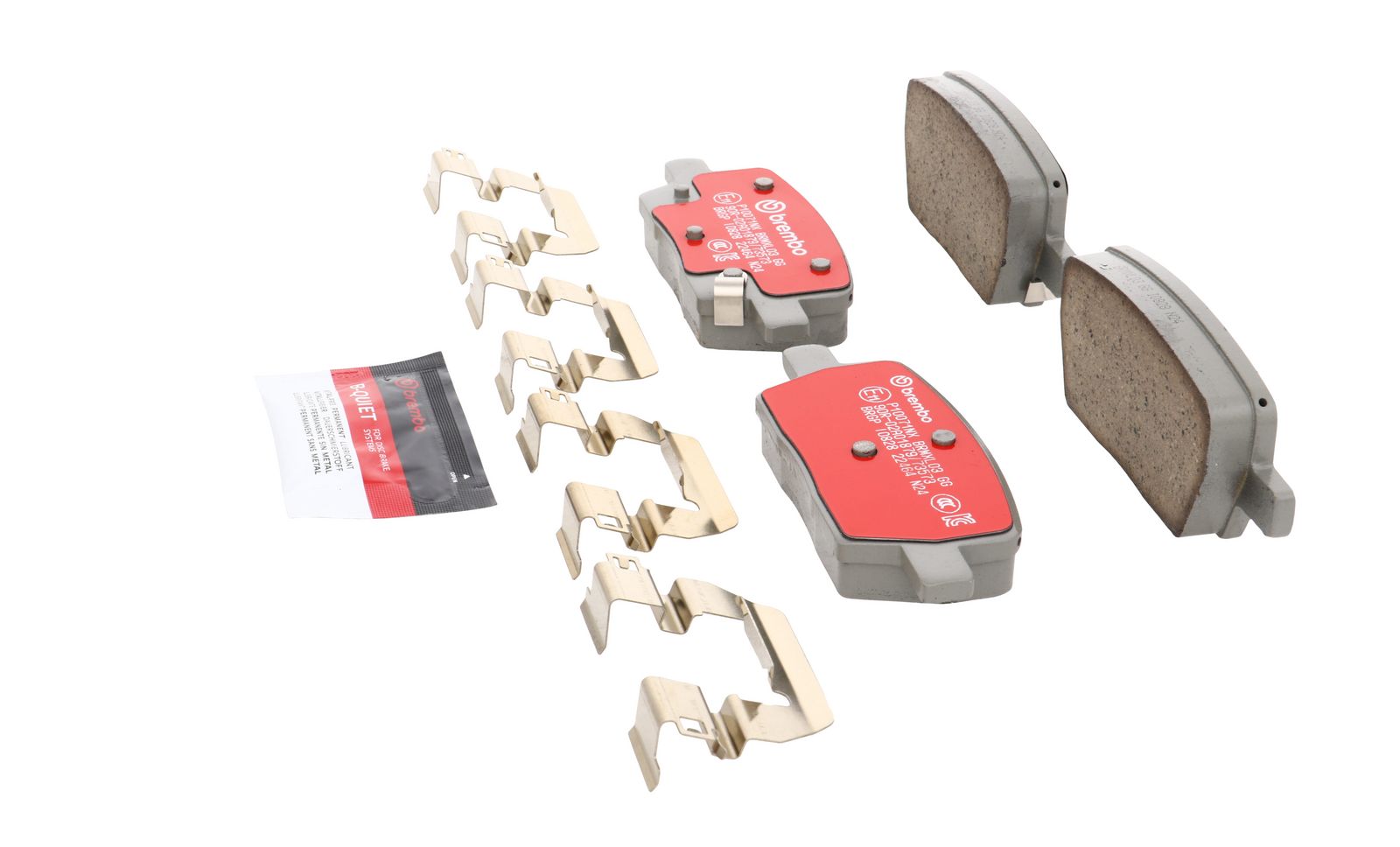 XTRA Ceramic Rear Disc Brake Pad Set - P10071NX_07
