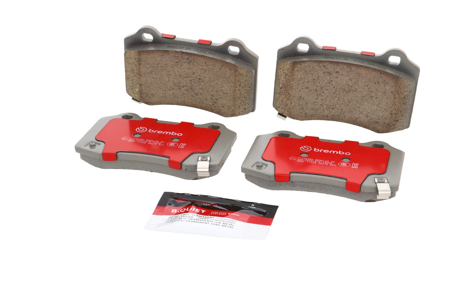 XTRA Ceramic Rear Disc Brake Pad Set - P11024NX_03