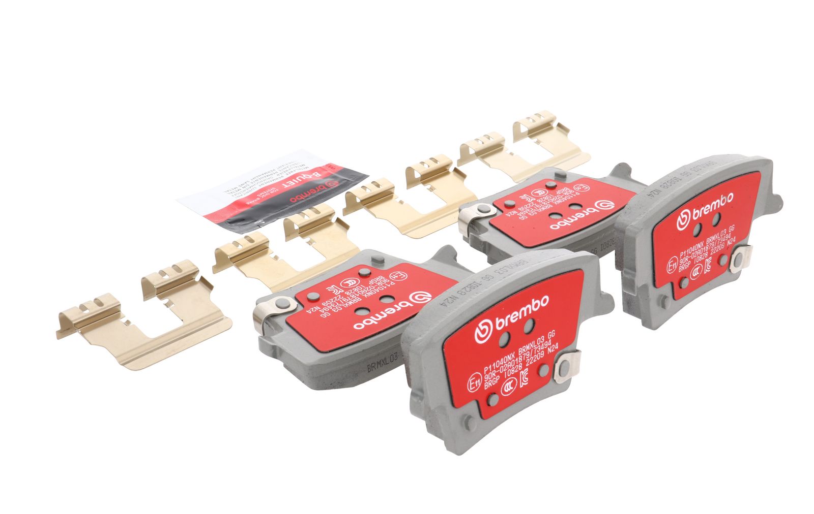 XTRA Ceramic Rear Disc Brake Pad Set - P11040NX_11