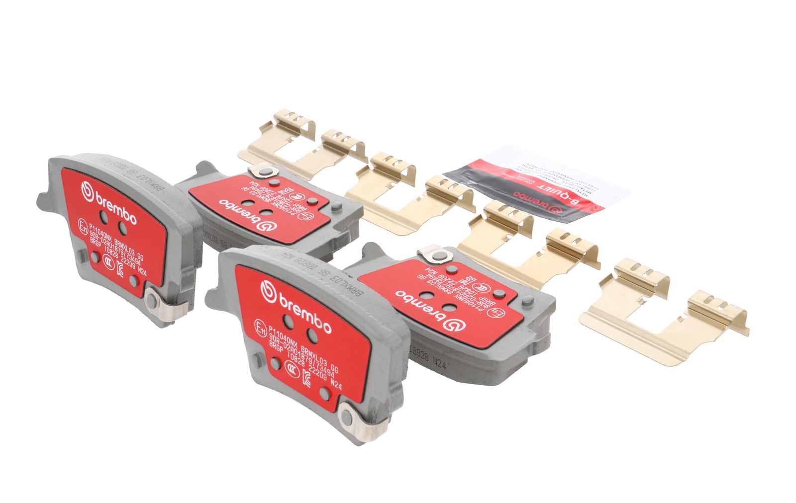 XTRA Ceramic Rear Disc Brake Pad Set - P11040NX_17