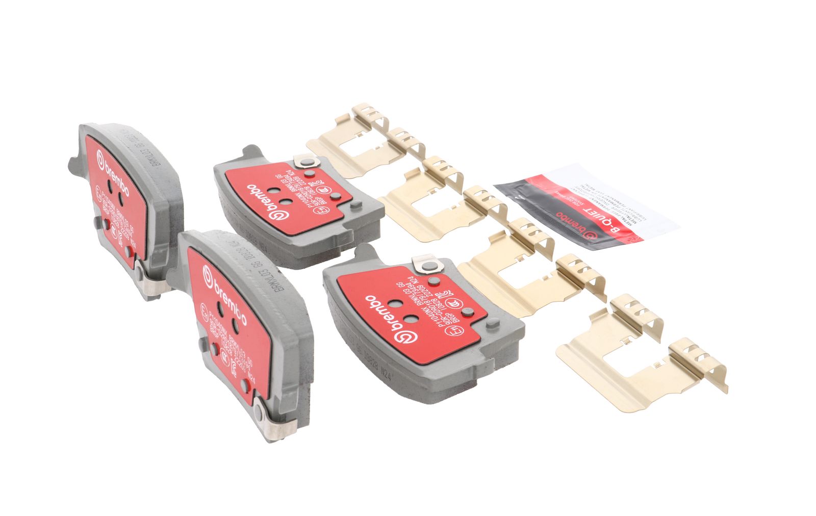 XTRA Ceramic Rear Disc Brake Pad Set - P11040NX_18