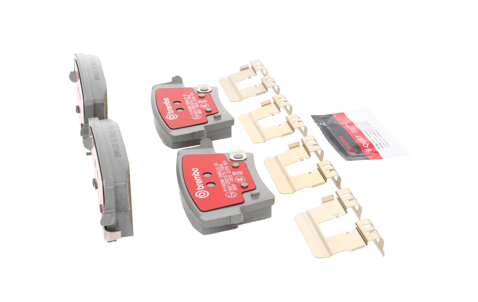 XTRA Ceramic Rear Disc Brake Pad Set - P11040NX_19