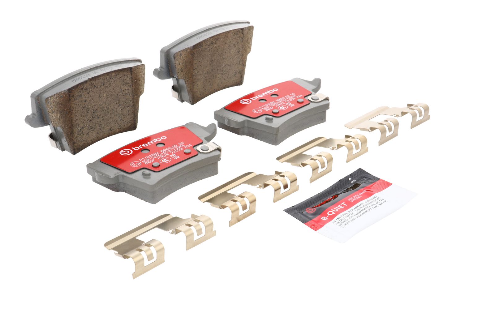 XTRA Ceramic Rear Disc Brake Pad Set - P11040NX_23
