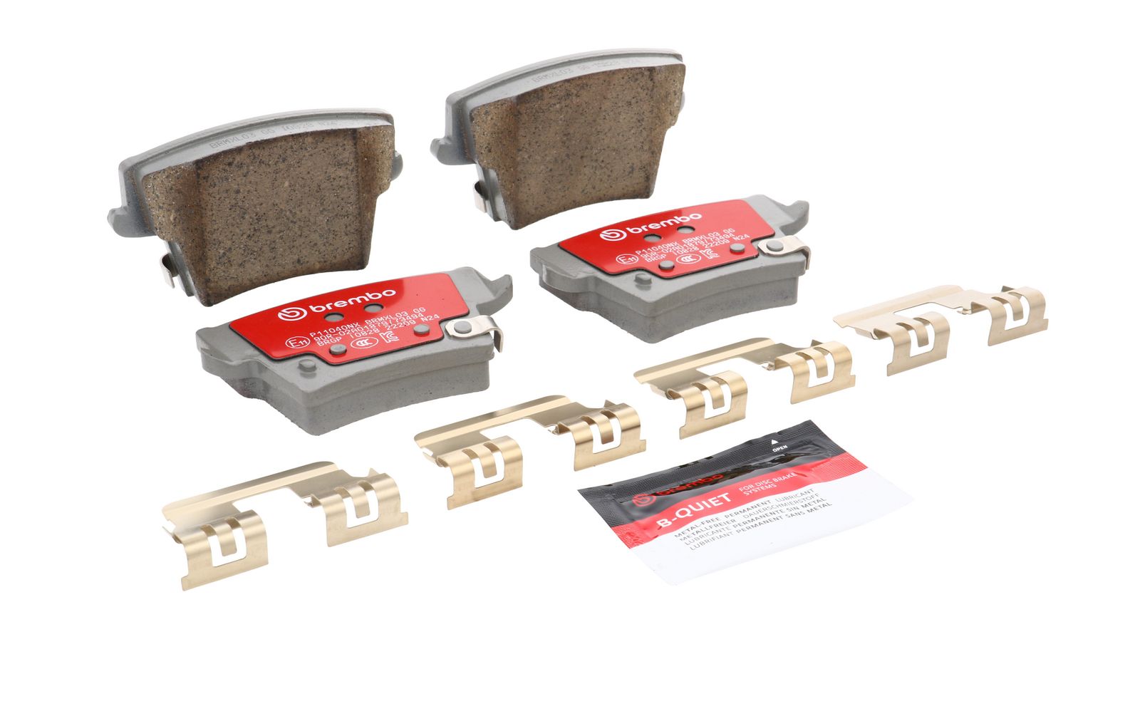 XTRA Ceramic Rear Disc Brake Pad Set - P11040NX_24