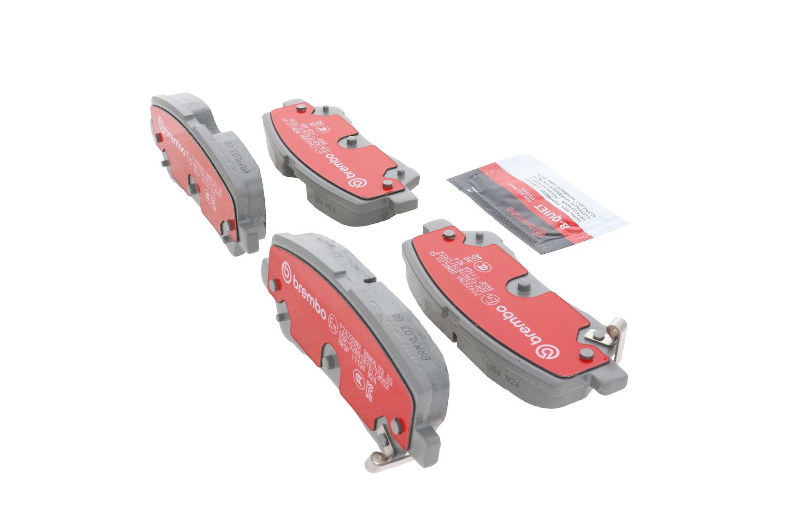 XTRA Ceramic Rear Disc Brake Pad Set - P24232NX_18