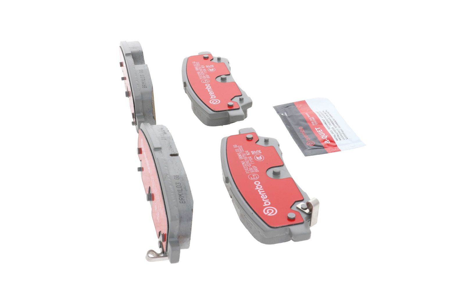 XTRA Ceramic Rear Disc Brake Pad Set - P24232NX_19